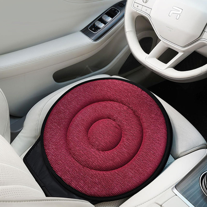 SpinEase 360° Rotating Memory Foam Seat Cushion – Swivel Seat Aid for Car, Chair & Home
