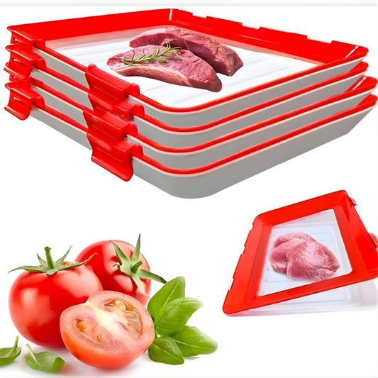 FreshPrep Reusable Meal Prep Tray – Stackable BPA-Free Food Storage Containers