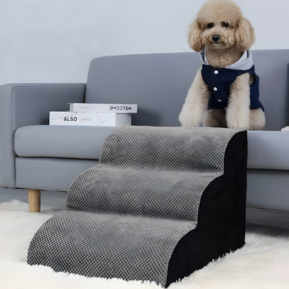 PetEase Pet Stairs – Removable Cover Training Steps for Beds, Sofas & Couches (3, 4 & 5 Step)